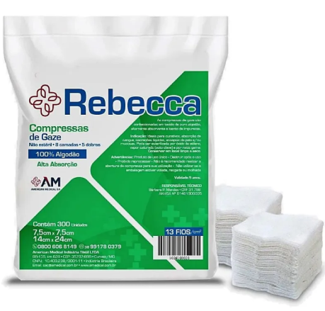COMPRESSA DE GAZE ESTERIL PCT500